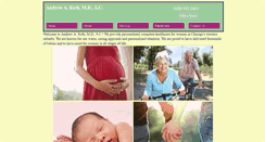 Desktop Screenshot of andrewrothmd.com